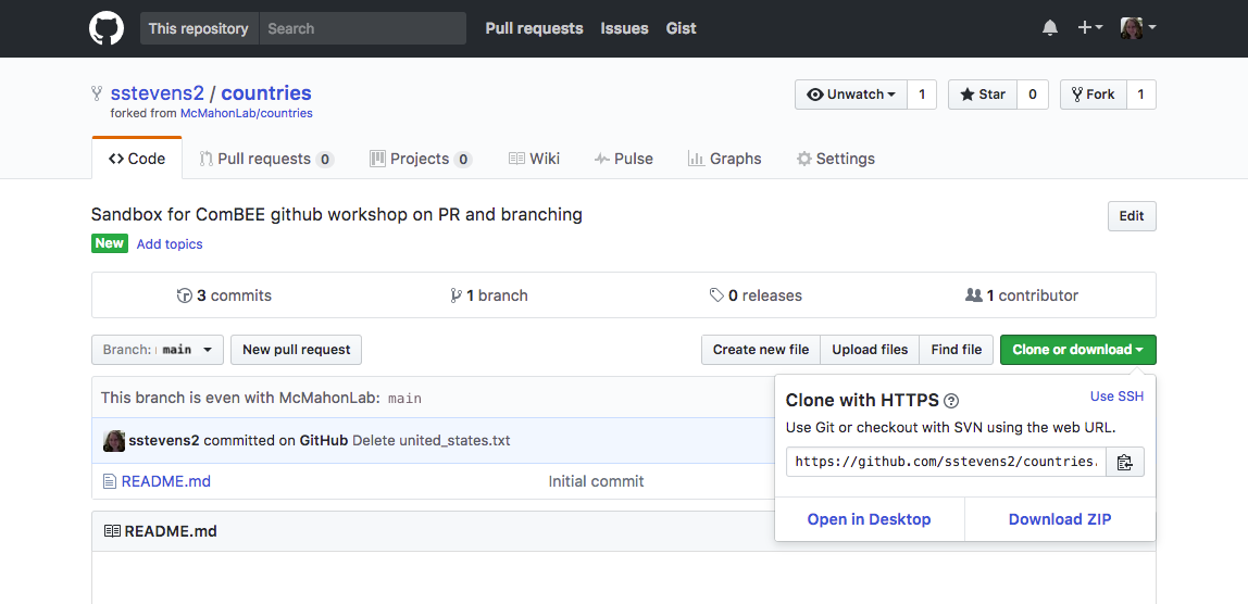 Pull Requests – Version Control with Git