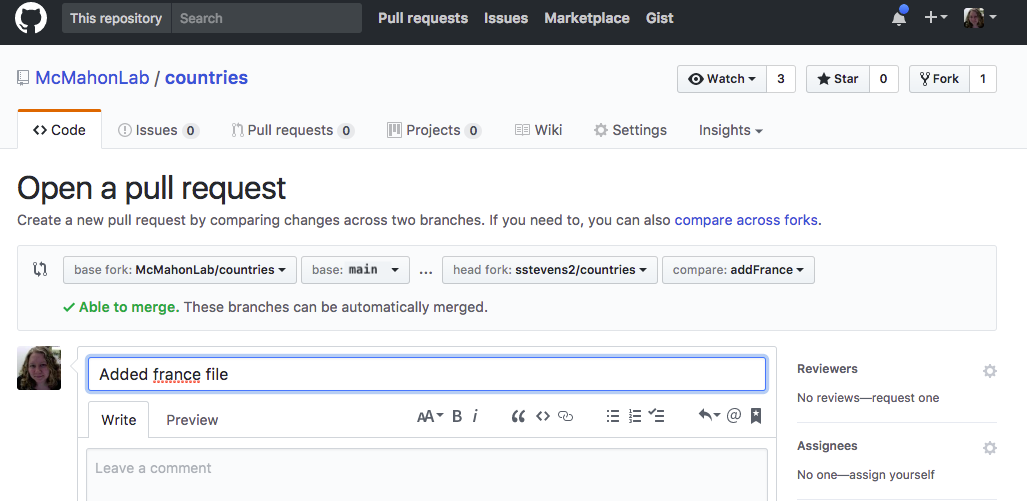 Pull Requests – Version Control with Git
