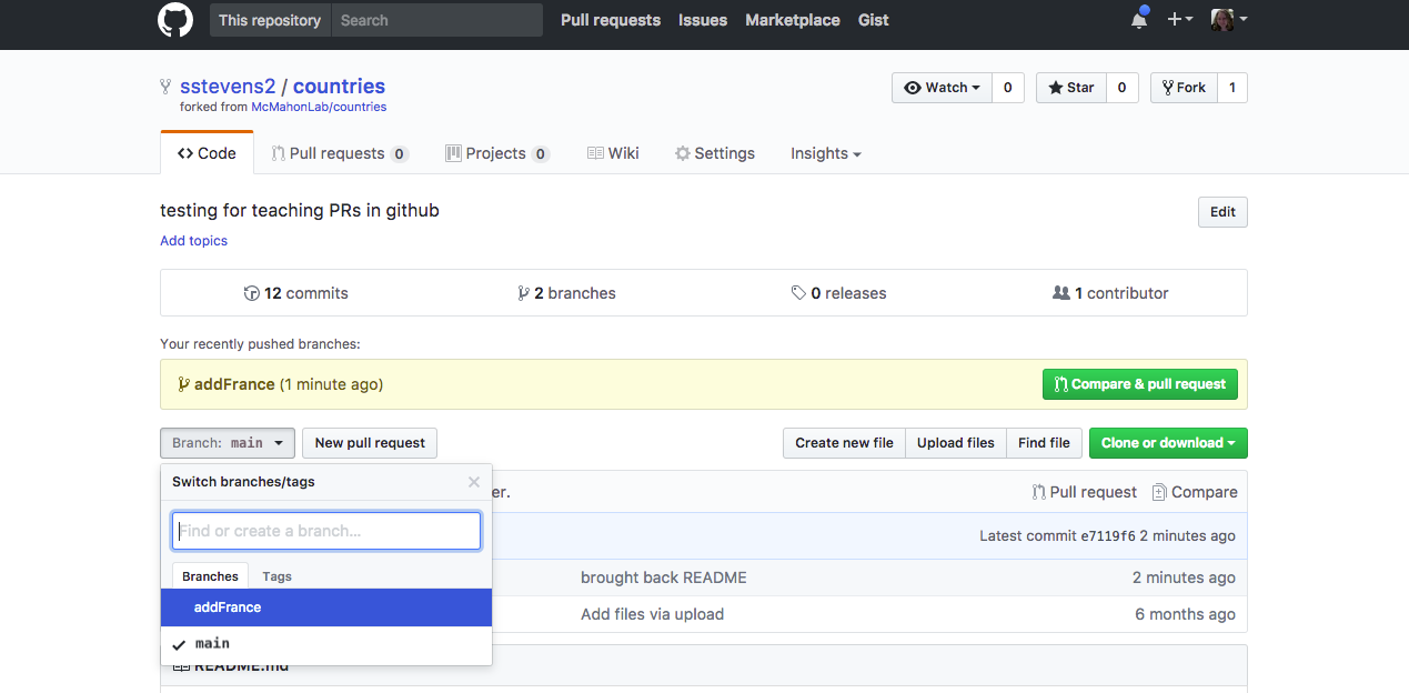 Pull Requests – Version Control with Git